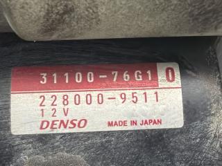 Стартер SUZUKI KEI HN22S K6A 31100-76G10 5 ракурс
