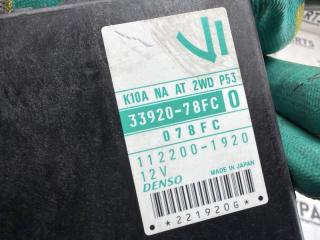 Блок efi SUZUKI WAGON R SOLIO MA64S K10A 33920-78FC0 4 ракурс