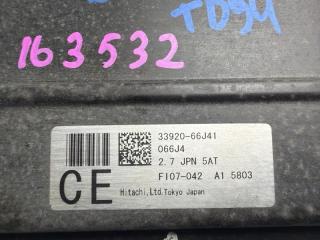 Блок efi SUZUKI ESCUDO TD94W H27A 33920-66J41 4 ракурс