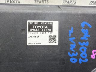 Блок efi TOYOTA PRIUS ZVW30 2ZRFXE 89661-47270 5 ракурс