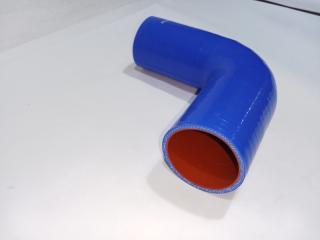Патрубок силиконовый усиленный угловой D60 MM