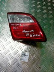 Фонарь в крышку багажника левый Nissan maxima 2004