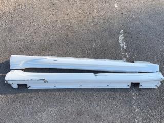 Накладки порогов внешние BMW 530i 2003г. Сентябрь контрактная Накладки порогов внешние BMW 530i 2003г. Сентябрь