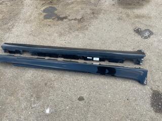 Накладки порогов внешние BMW 530 2010 контрактная Накладки порогов внешние BMW 530 2010