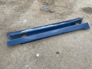 Накладки порогов внешние BMW 530i 2003 контрактная Накладки порогов внешние BMW 530i 2003