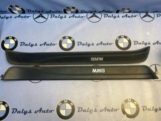 Накладки порога передние BMW 320i 2007г. Март