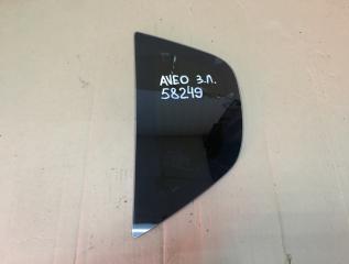 Запчасть стекло форточки заднее левое Chevrolet Aveo