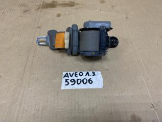 Запчасть ремень безопасности задний Chevrolet Aveo