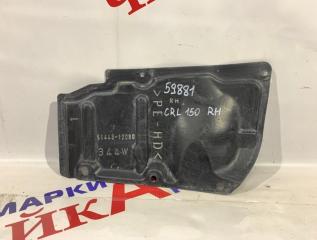 Запчасть пыльник двигателя правый Toyota Corolla