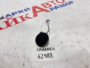 Фото запчасти заглушка буксировочного крюка передняя левая Volkswagen Touareg 3 2018 Б/У запчасть Запчасть заглушка буксировочного крюка передняя левая Volkswagen Touareg 3 2018