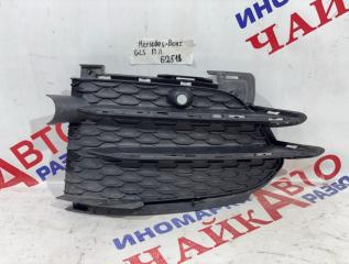 Запчасть решетка бампера передняя левая Mercedes Benz GLS
