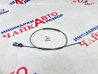 Фото запчасти трос замка капота Volkswagen Polo Б/У запчасть Запчасть трос замка капота Volkswagen Polo