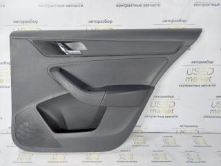 Обшивка двери задняя правая Skoda Rapid 2014