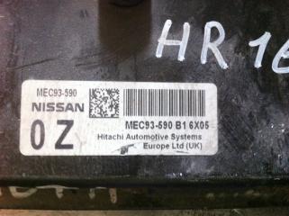 Бортовой компьютер блок управления ДВС Nissan NOTE