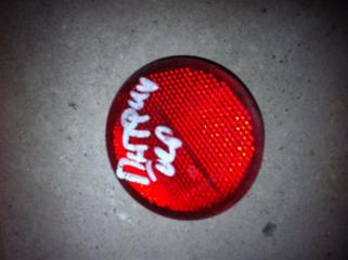 Катафот в бампер задний Nissan Pathfinder 2008