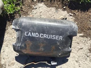 Накладка на бампер Toyota Land Cruiser