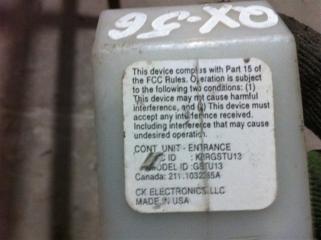 Блок бесключевого доступа Infiniti QX56