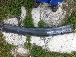 Жабо решетка под дворники Toyota Kluger