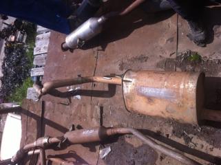 Глушитель Nissan Navara