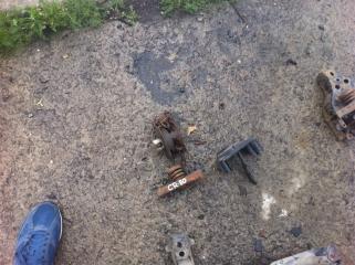 Лифт запаски Toyota Land Cruiser