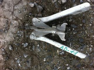 Петли крепление капота Nissan AD