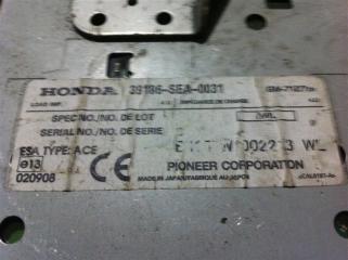 Усилитель звука Honda Accord