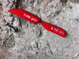 Катафот в бампер задний Toyota Corolla