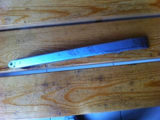 Сабля бампера планка под фары Toyota Land Cruiser