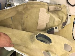 Ковровое покрытие-пол Lexus LX570 2012