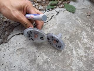 Поворотник в крыле правый Subaru Forester 2003