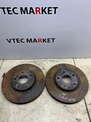 Диски тормозные передние Honda Accord