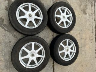 Колесо зимнее R17 / 225 / 65 bridgestone blizzak dm-VI 5x114.3 лит. 35ET (б/у)