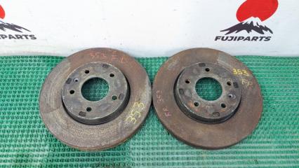 Диск тормозной передний Chevrolet Captiva 2012 Б/У Диск тормозной передний Chevrolet Captiva 2012