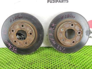 Диск тормозной передний Nissan Avenir 2005 контрактная Диск тормозной передний Nissan Avenir 2005