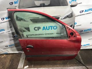Дверь боковая передняя правая Peugeot 206