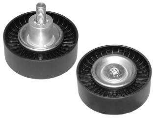 Запчасть ролик обводной навесного оборудования Audi Q7 2008-2017