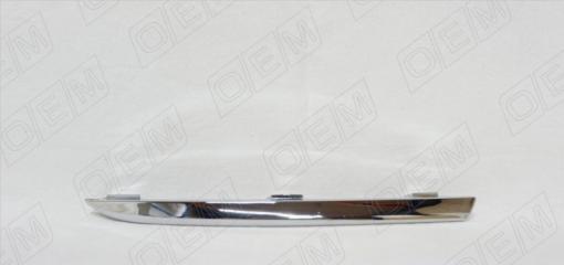 Запчасть молдинг бампера задний левый Volkswagen Polo 2015-2020