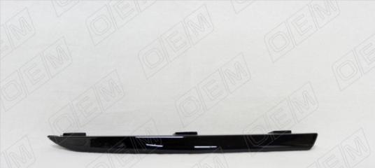 Запчасть молдинг бампера задний левый Volkswagen Polo 2015-2020