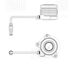 Запчасть выжимной подшипник SSANGYONG Actyon 2012-2022