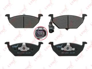 Запчасть колодки тормозные передние VOLKSWAGEN Polo 2001-2009