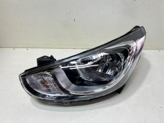 Фара передняя левая Hyundai Solaris 2011-2014