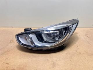 Фара передняя левая Hyundai Solaris 2011-2014