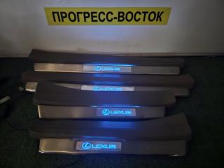 Накладка на порог салона Lexus LS430