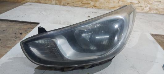 Фара галогеновая передняя левая Hyundai Solaris 2010-2011