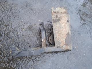 Ступень кабины правый Shacman F3000 8X4 2018