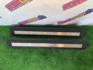 Накладки на пороги передние Subaru Outback 2012 контрактная Накладки на пороги передние Subaru Outback 2012