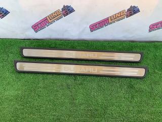 Накладки на пороги передние Subaru Impreza XV 2010 контрактная Накладки на пороги передние Subaru Impreza XV 2010