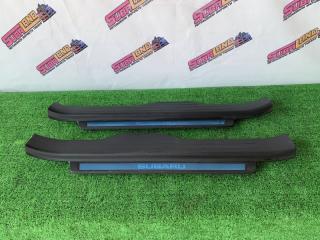 Накладки на пороги передние Subaru Outback 2015 контрактная Накладки на пороги передние Subaru Outback 2015