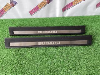 Накладки на пороги передние Subaru Legacy 2011 контрактная Накладки на пороги передние Subaru Legacy 2011