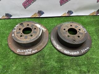 Диск тормозной задний Subaru XV 2016